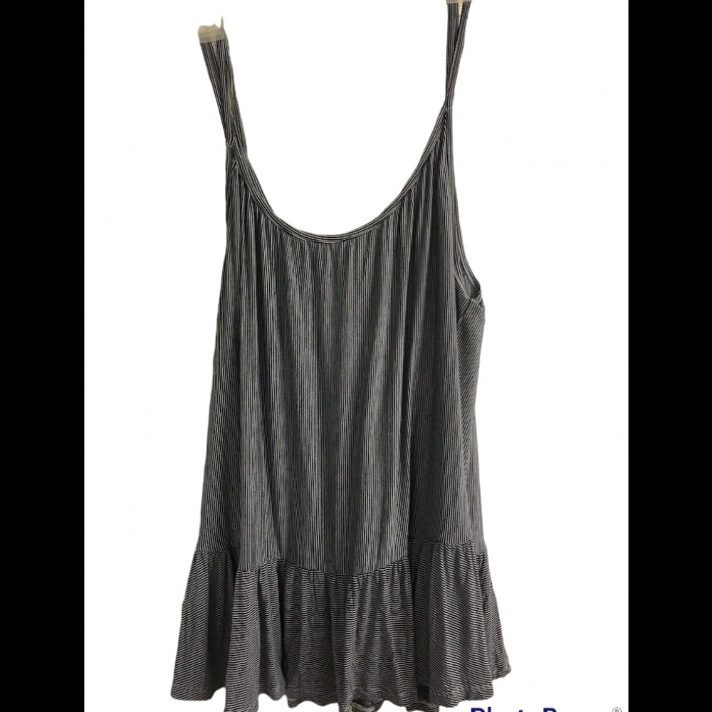 DC Jeans Layering Peplum Top 1X